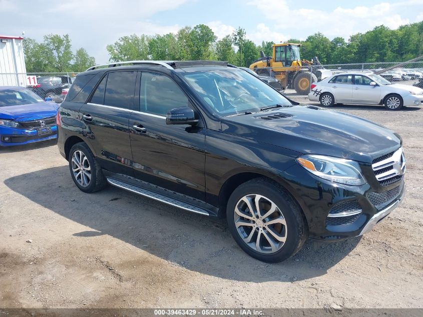 2016 Mercedes-Benz Gle 350 4Matic VIN: 4JGDA5HB9GA632965 Lot: 39463429