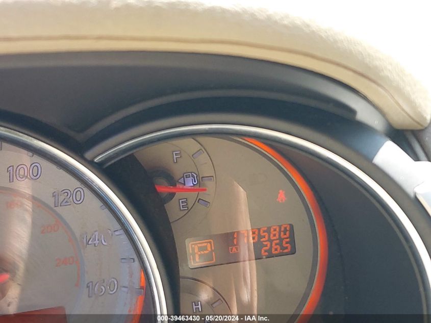 2009 Nissan Murano Le VIN: JN8AZ18W69W110641 Lot: 39463430