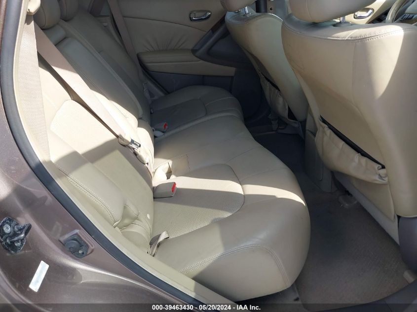 2009 Nissan Murano Le VIN: JN8AZ18W69W110641 Lot: 39463430