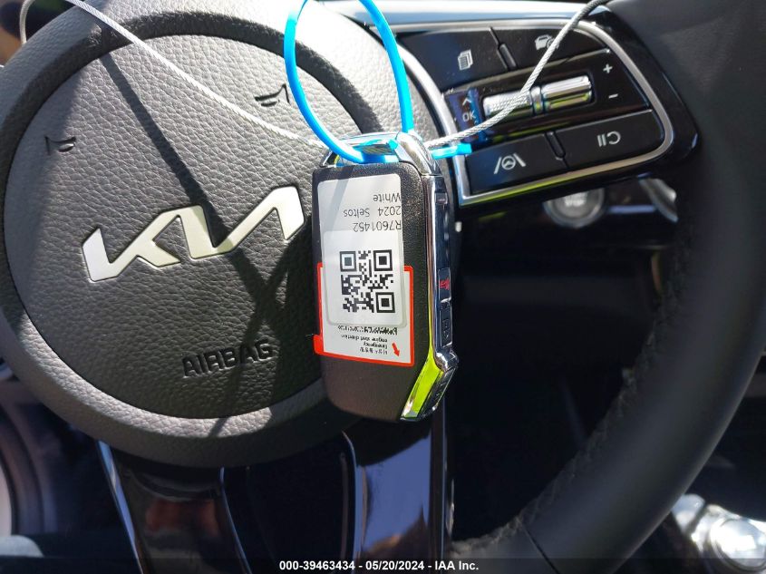 2024 Kia Seltos S VIN: KNDEU2AA1R7601452 Lot: 39463434