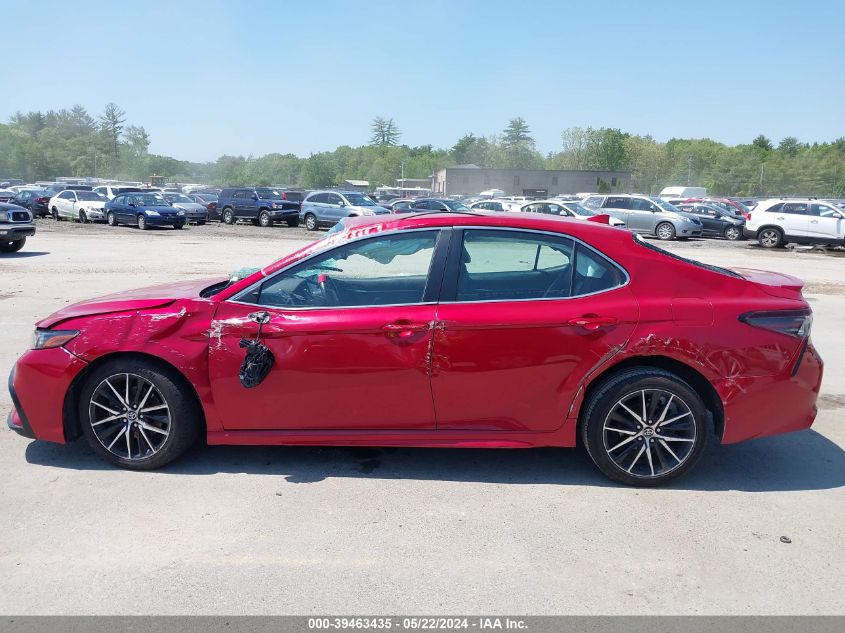 2021 Toyota Camry Se VIN: 4T1G11AK8MU478520 Lot: 39463435