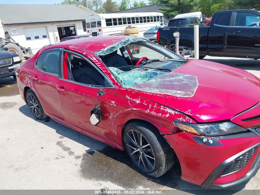 2021 Toyota Camry Se VIN: 4T1G11AK8MU478520 Lot: 39463435