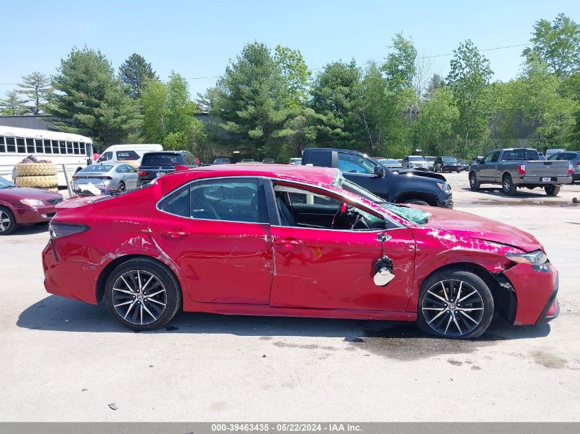 2021 Toyota Camry Se VIN: 4T1G11AK8MU478520 Lot: 39463435