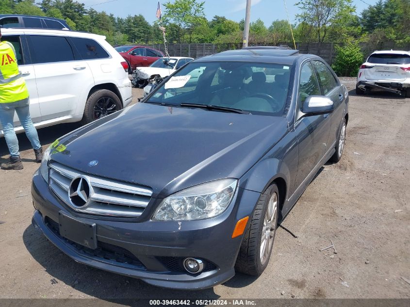 WDDGF81X78F167249 | 2008 MERCEDES-BENZ C 300