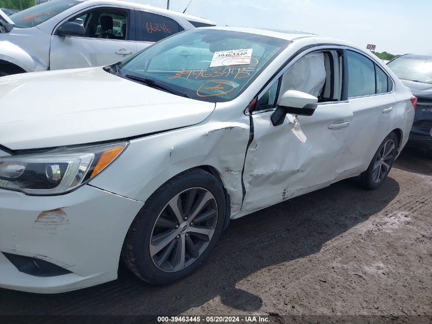 2016 Subaru Legacy 2.5I Limited VIN: 4S3BNAN69G3017644 Lot: 39463445