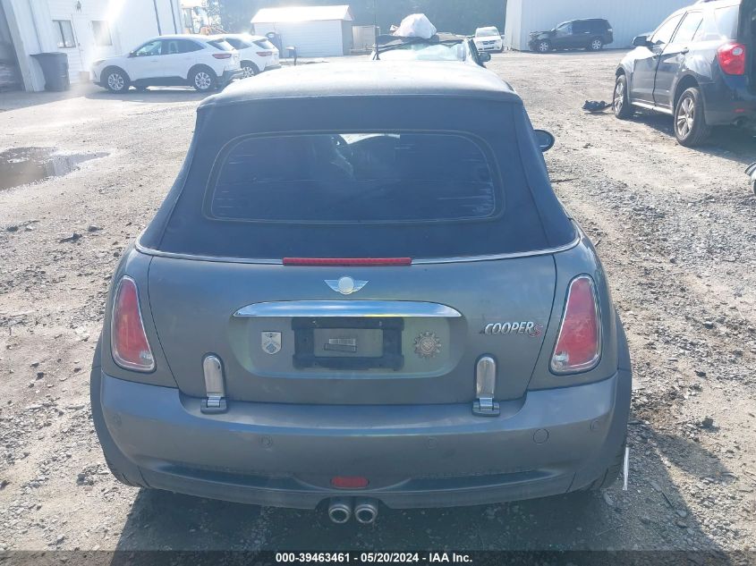 2006 Mini Cooper S VIN: WMWRH33516TL93116 Lot: 39463461