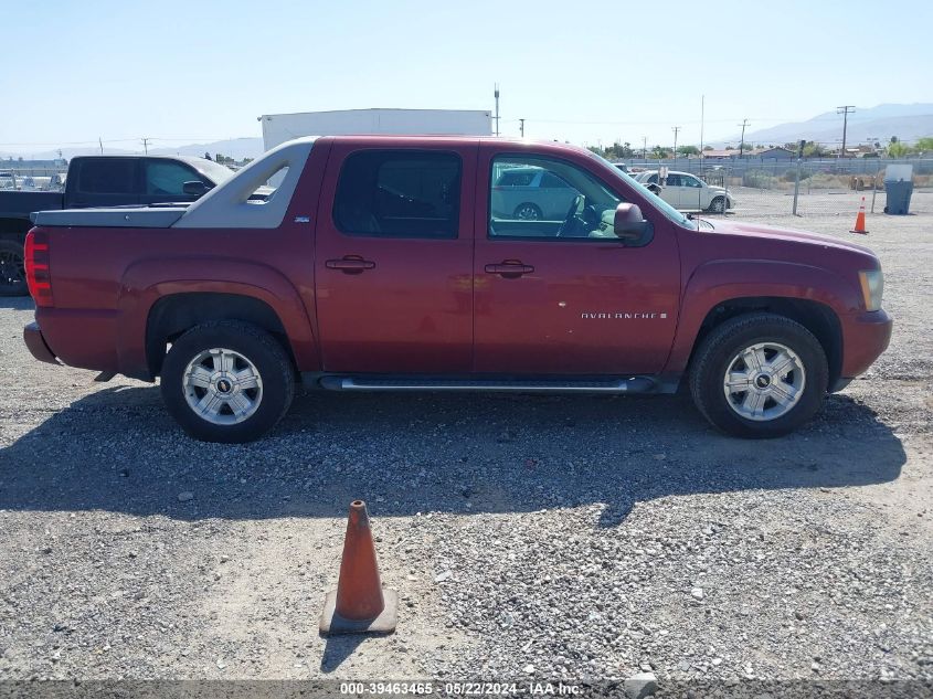 2009 Chevrolet Avalanche 1500 Lt2 VIN: 3GNFK22059G207366 Lot: 39463465