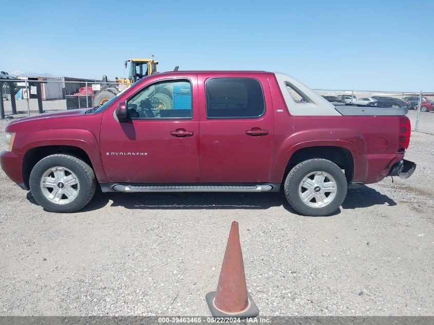 2009 Chevrolet Avalanche 1500 Lt2 VIN: 3GNFK22059G207366 Lot: 39463465