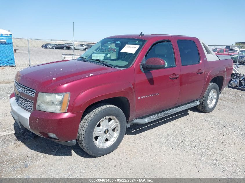 2009 Chevrolet Avalanche 1500 Lt2 VIN: 3GNFK22059G207366 Lot: 39463465