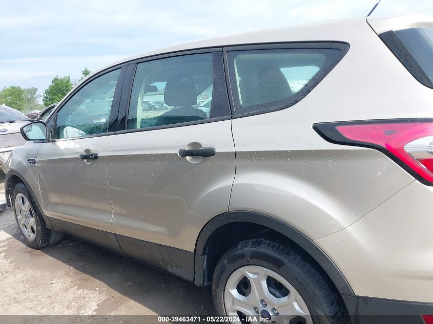 2017 Ford Escape S VIN: 1FMCU0F79HUD39362 Lot: 39463471