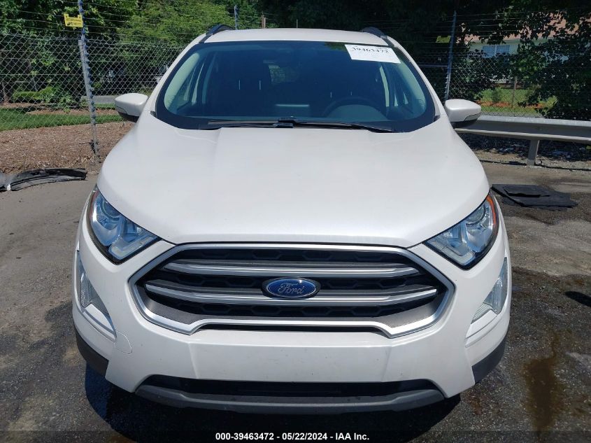 2020 Ford Ecosport Se VIN: MAJ6S3GL2LC311296 Lot: 39463472