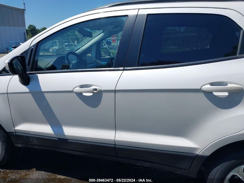 2020 Ford Ecosport Se VIN: MAJ6S3GL2LC311296 Lot: 39463472