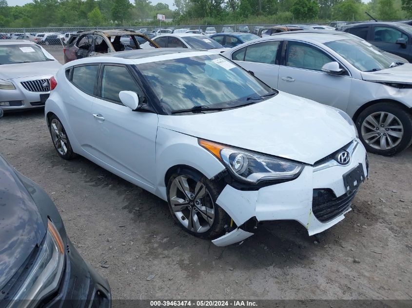 2017 Hyundai Veloster Value Edition VIN: KMHTC6AD9HU320359 Lot: 39463474