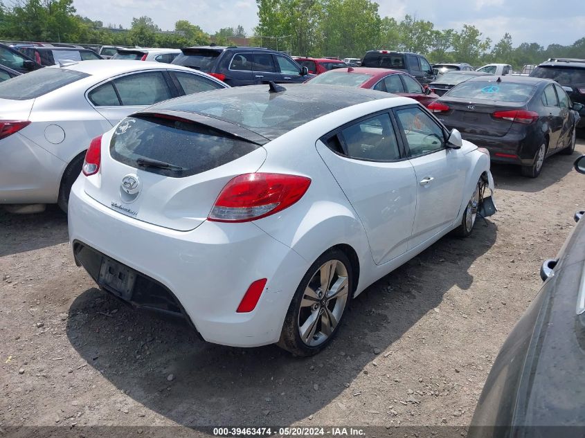 2017 Hyundai Veloster Value Edition VIN: KMHTC6AD9HU320359 Lot: 39463474