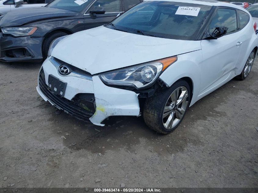 2017 Hyundai Veloster Value Edition VIN: KMHTC6AD9HU320359 Lot: 39463474