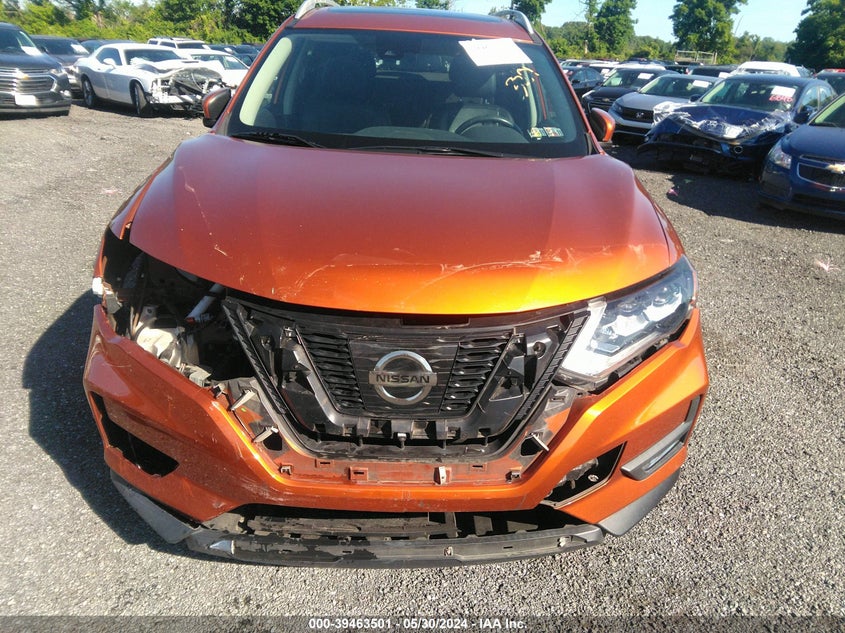 2017 Nissan Rogue Sl VIN: 5N1AT2MV4HC760323 Lot: 39463501