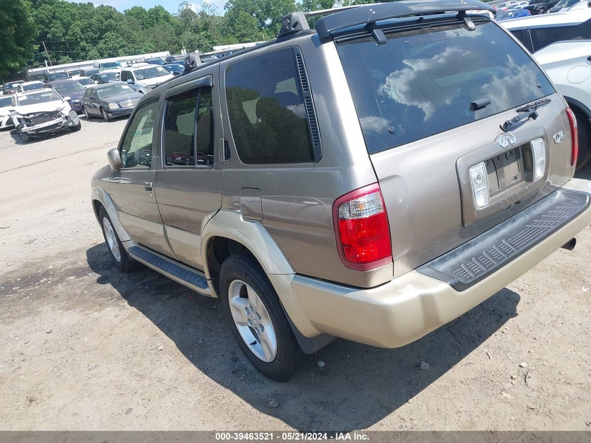 2001 Infiniti Qx4 Luxury VIN: JNRDR07X41W104015 Lot: 39463521