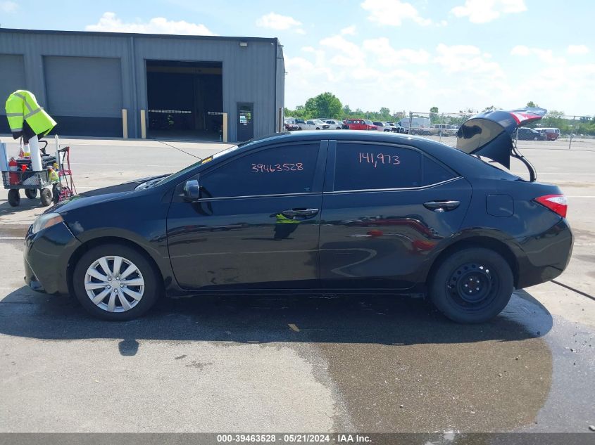 2016 Toyota Corolla Le VIN: 2T1BURHE9GC721421 Lot: 39463528