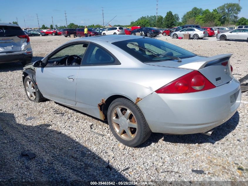 2000 Mercury Cougar V6 VIN: 1ZWFT61L2Y5645477 Lot: 39463542