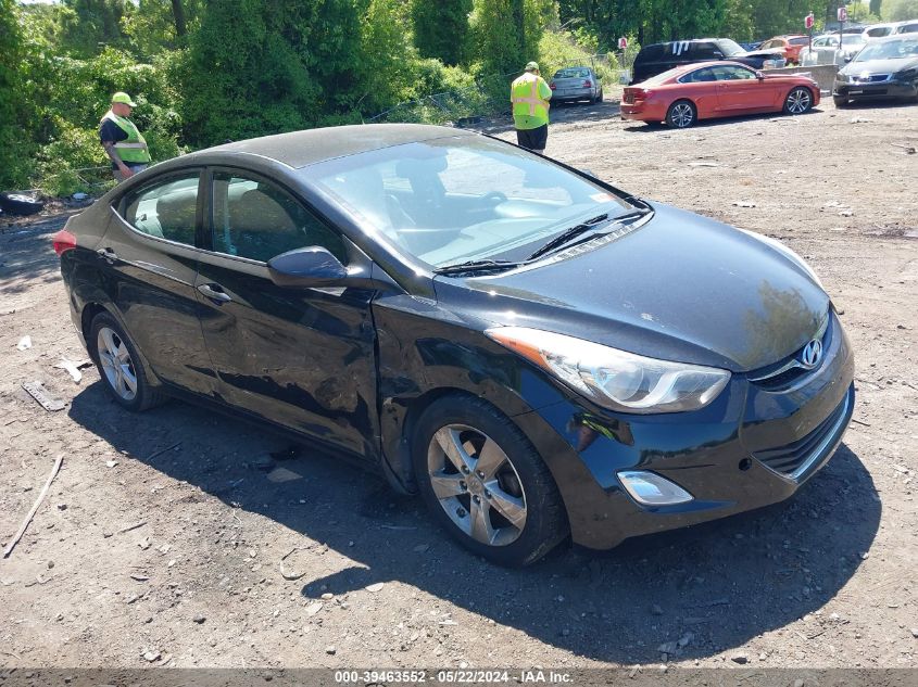 2013 Hyundai Elantra Gls VIN: KMHDH4AEXDU755145 Lot: 39463552