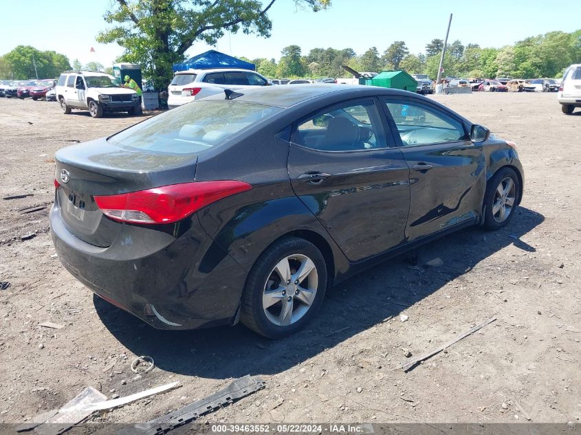 2013 Hyundai Elantra Gls VIN: KMHDH4AEXDU755145 Lot: 39463552