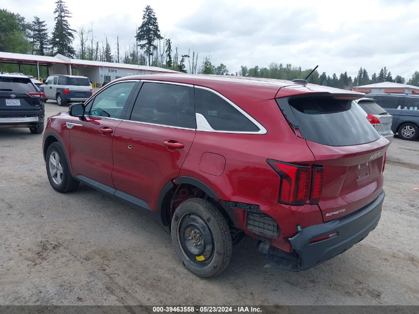 2023 Kia Sorento Lx VIN: 5XYRGDLC6PG185014 Lot: 39463558