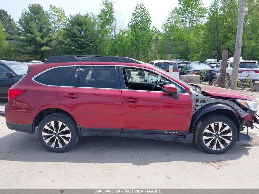 2017 Subaru Outback 2.5I Limited VIN: 4S4BSANCXH3216133 Lot: 39463559