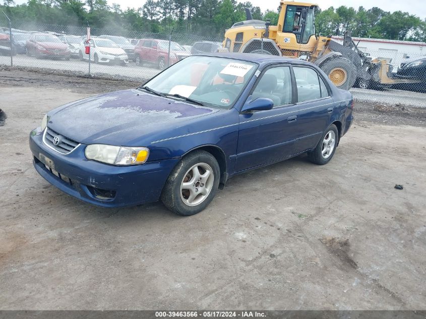 2002 Toyota Corolla Le VIN: 2T1BR18E22C525414 Lot: 39463566