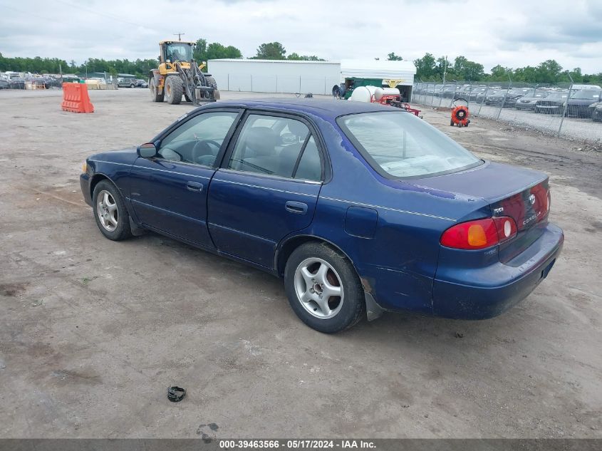 2002 Toyota Corolla Le VIN: 2T1BR18E22C525414 Lot: 39463566