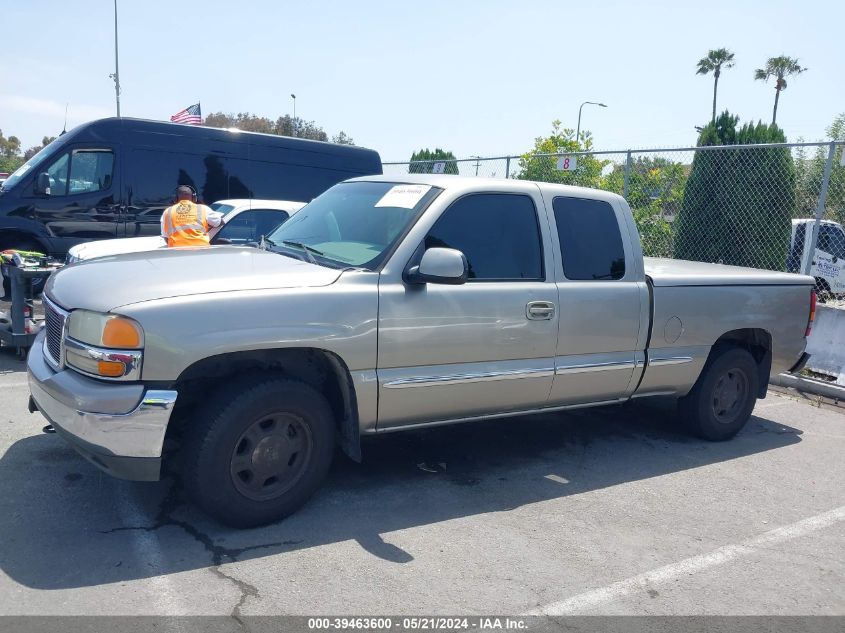 2000 GMC Sierra 1500 Sle VIN: 2GTEK19T5Y1269680 Lot: 39463600