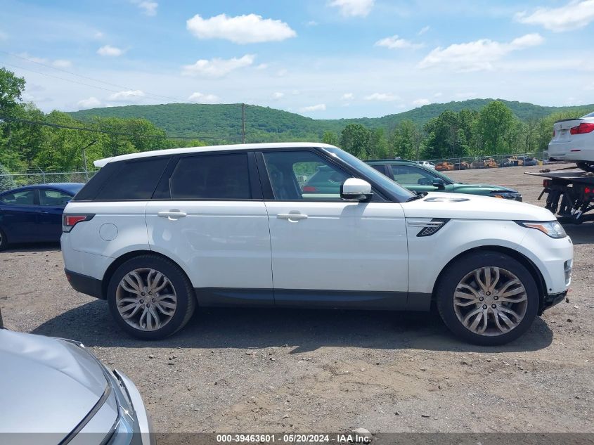 2014 Land Rover Range Rover Sport 3.0L V6 Supercharged Hse VIN: SALWR2WF4EA370059 Lot: 39463601