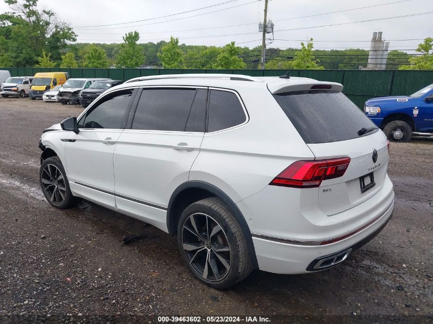 2022 VOLKSWAGEN TIGUAN SEL R-LINE - 3VV4B7AX5NM008505