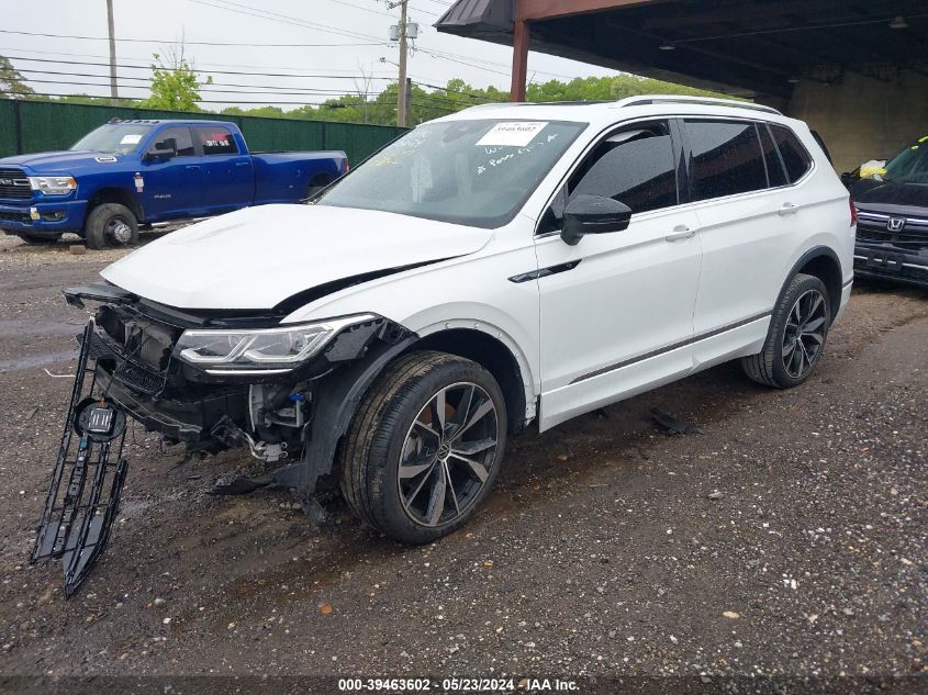 2022 VOLKSWAGEN TIGUAN SEL R-LINE - 3VV4B7AX5NM008505