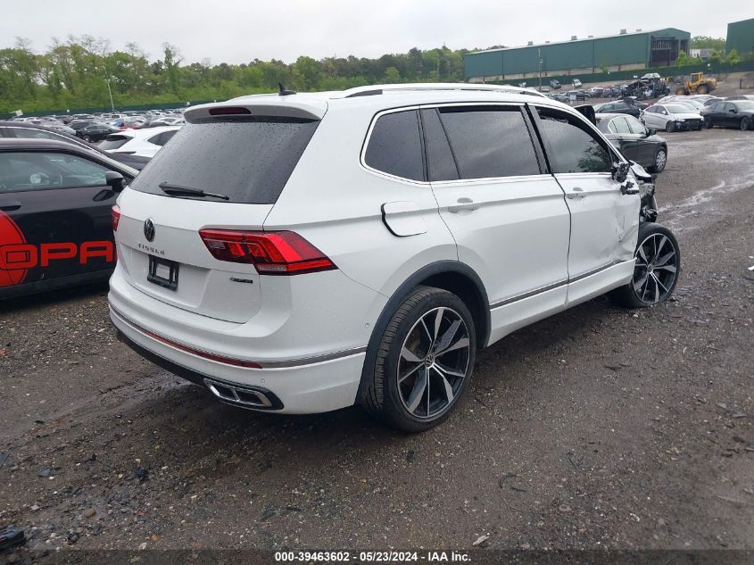 2022 VOLKSWAGEN TIGUAN SEL R-LINE - 3VV4B7AX5NM008505