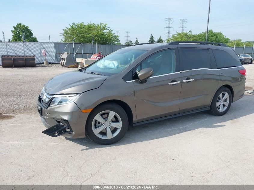 2019 Honda Odyssey Ex-L VIN: 5FNRL6H79KB074198 Lot: 39463610