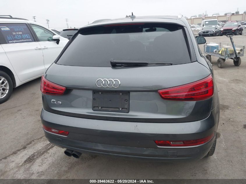 2018 Audi Q3 2.0T Premium/2.0T Sport Premium VIN: WA1BCCFSXJR019978 Lot: 39463622