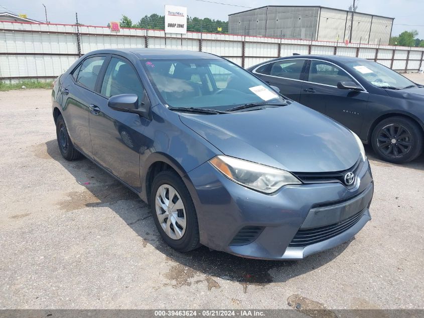 2014 Toyota Corolla L VIN: 5YFBURHE5EP140396 Lot: 39463624