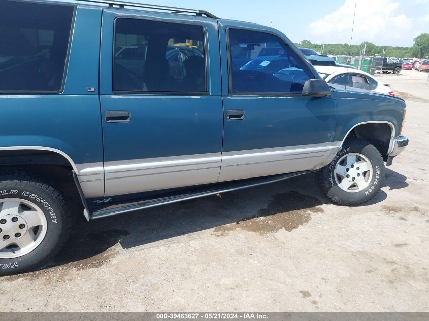 1995 Chevrolet Suburban K1500 VIN: 1GNFK16K3SJ347765 Lot: 39463627