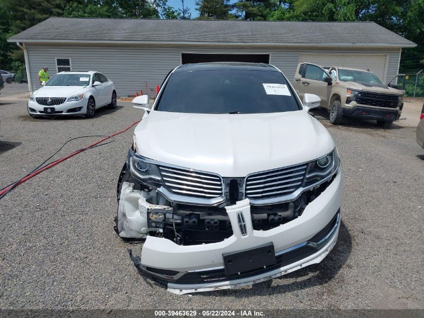 2018 Lincoln Mkx Reserve VIN: 2LMPJ8LR5JBL26333 Lot: 39463629