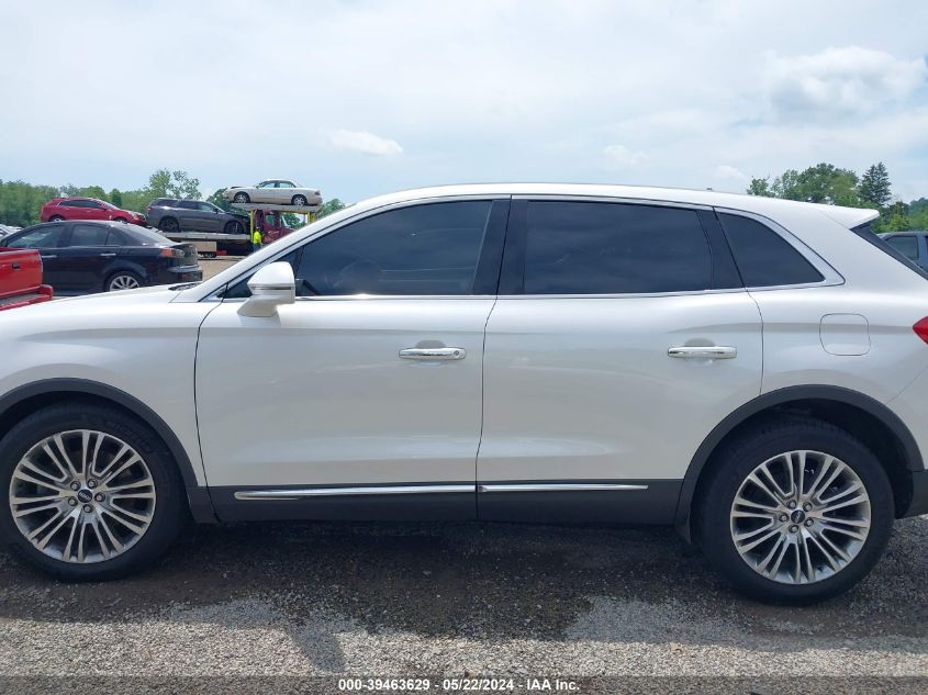 2018 Lincoln Mkx Reserve VIN: 2LMPJ8LR5JBL26333 Lot: 39463629