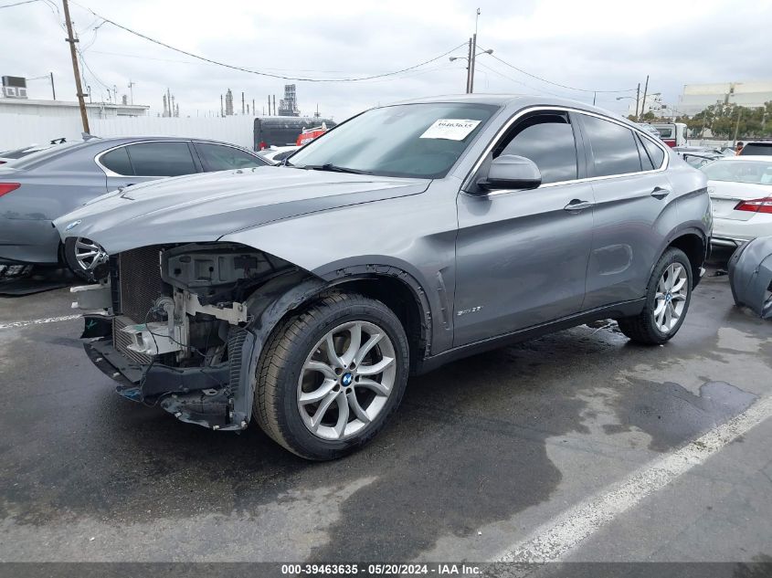 2016 BMW X6 Sdrive35I VIN: 5UXKU0C53G0F93496 Lot: 39463635