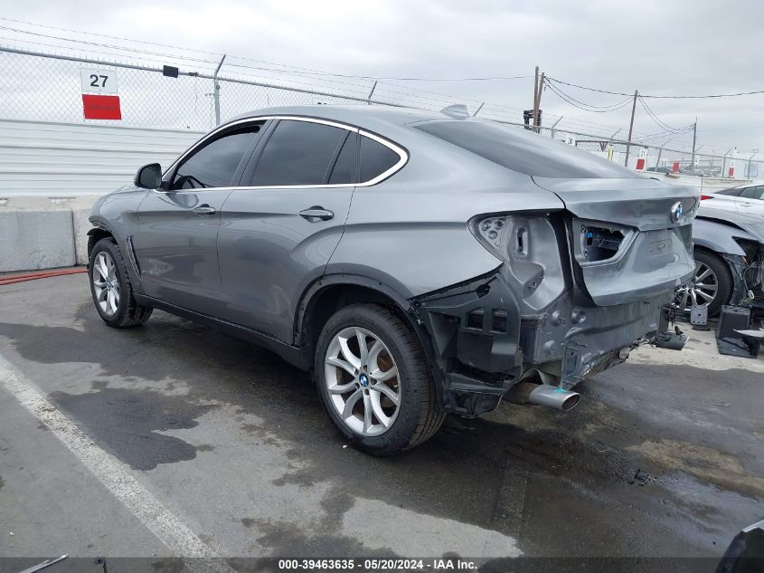 2016 BMW X6 Sdrive35I VIN: 5UXKU0C53G0F93496 Lot: 39463635