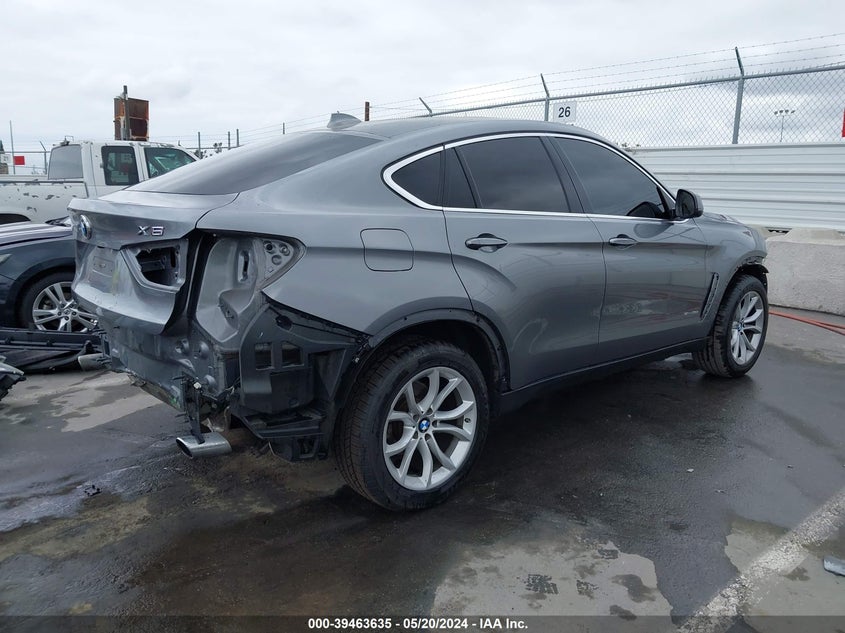 2016 BMW X6 Sdrive35I VIN: 5UXKU0C53G0F93496 Lot: 39463635