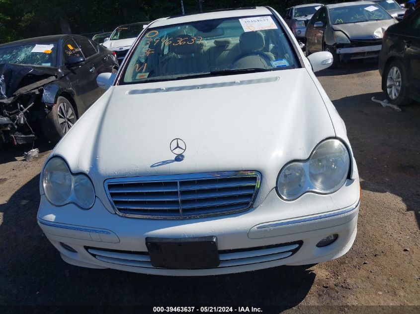 2007 Mercedes-Benz C 280 Luxury 4Matic VIN: WDBRF92H97F851507 Lot: 39463637