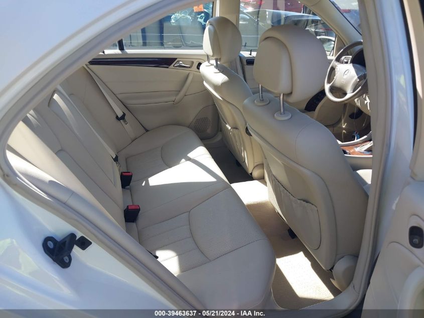 2007 Mercedes-Benz C 280 Luxury 4Matic VIN: WDBRF92H97F851507 Lot: 39463637