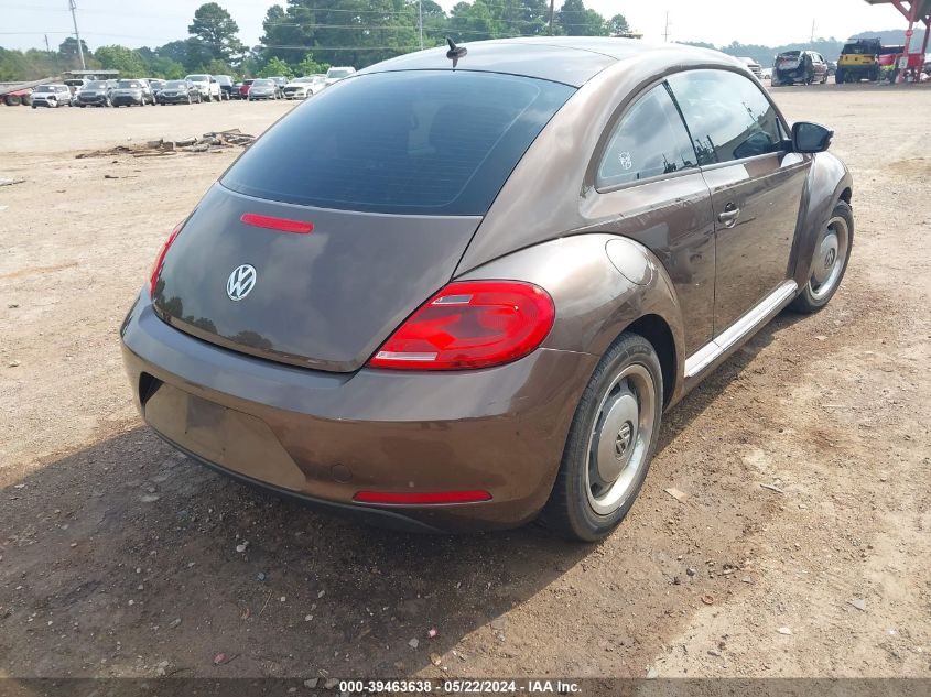 2012 Volkswagen Beetle 2.5L VIN: 3VWJX7AT6CM639807 Lot: 39463638