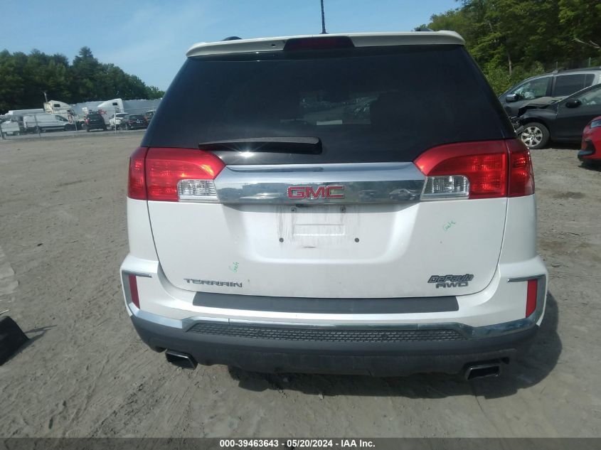 2017 GMC Terrain Slt VIN: 2GKFLUE32H6326711 Lot: 39463643