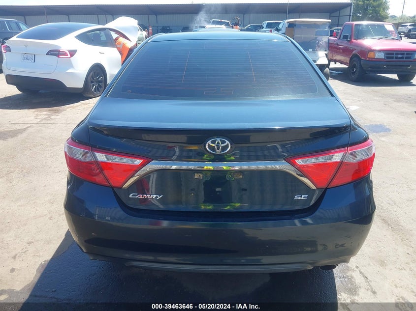 2016 Toyota Camry Se VIN: 4T1BF1FK0GU136732 Lot: 39463646