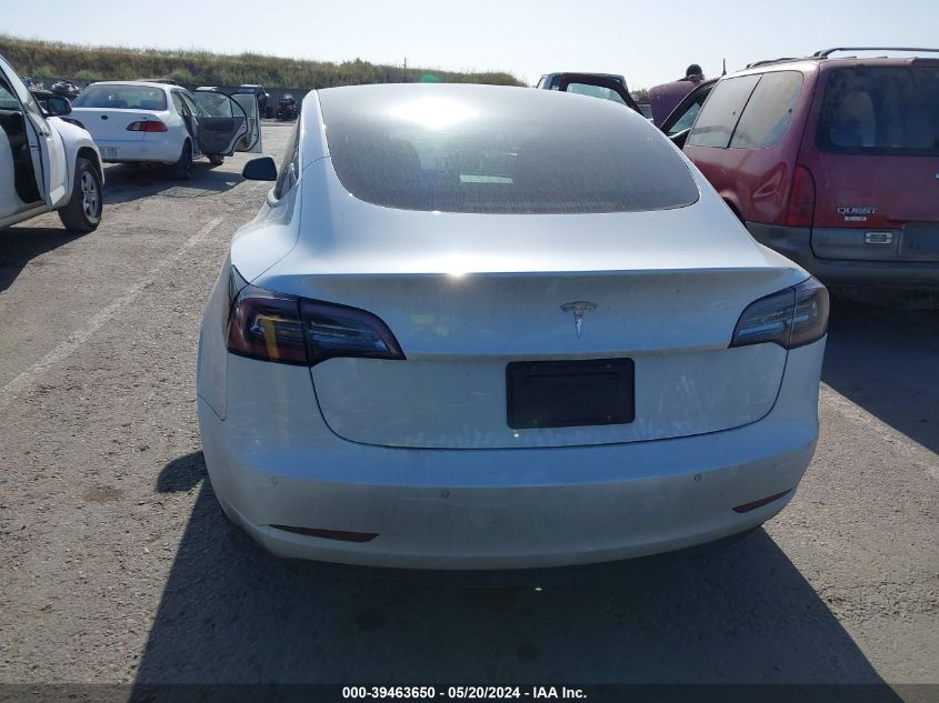 2020 Tesla Model 3 Standard Range Plus Rear-Wheel Drive/Standard Range Rear-Wheel Drive VIN: 5YJ3E1EAXLF612928 Lot: 39463650