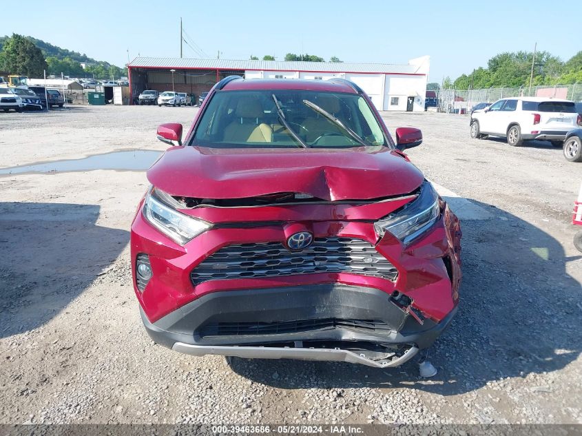 2021 Toyota Rav4 Limited Hybrid VIN: JTMD6RFV8MD042292 Lot: 39463686